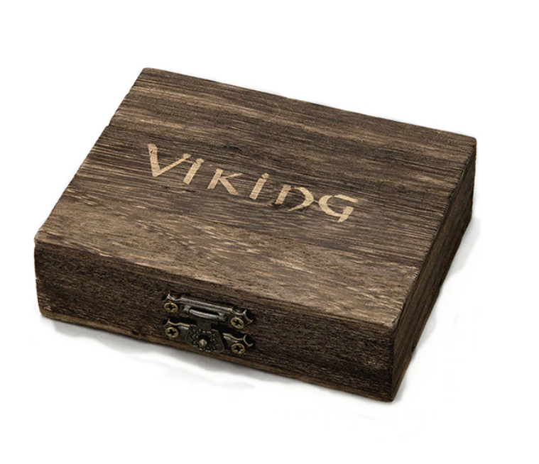 Drevená krabička na šperky VIKING