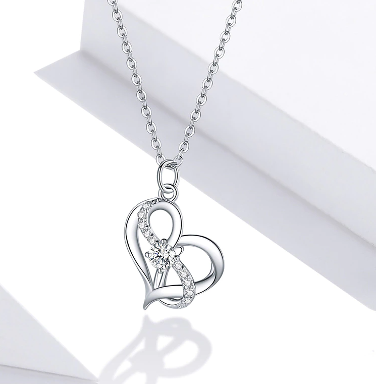 Náhrdelník Nekonečná láska - Striebro 925