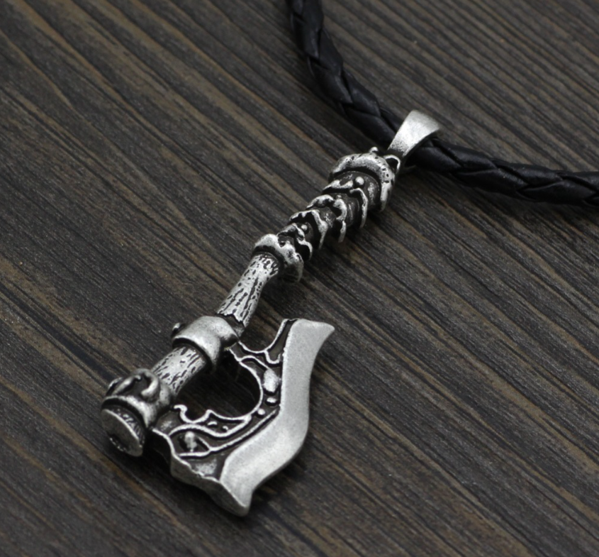 Pánsky vikingský náhrdelník Sekera