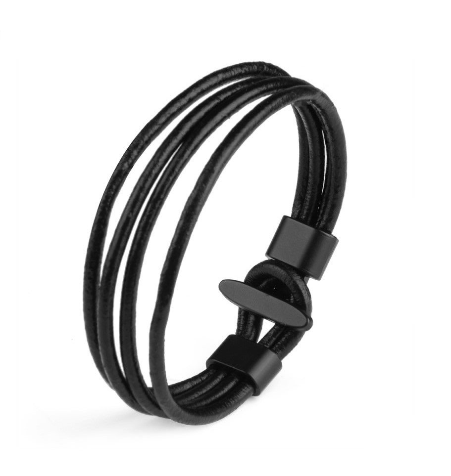 Pánsky kožený náramok Natural