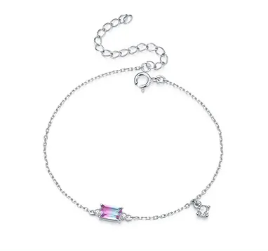 B-TOP Stříbrný náramek Gradient 69187