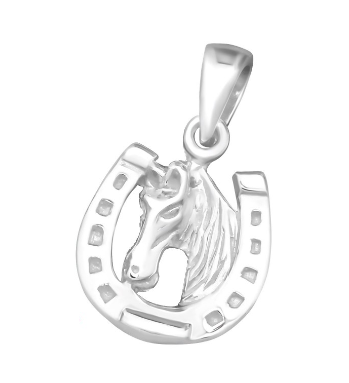 Prívesok Konská podkova - Striebro 925