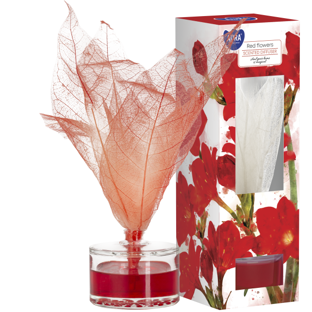 Vonný difuzér Red Flowers - sklo 50ml