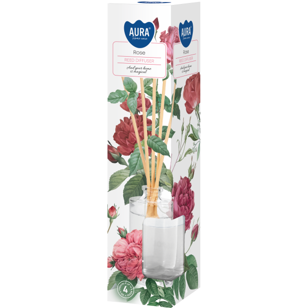 Vonný difuzér Ruža - sklo 45ml