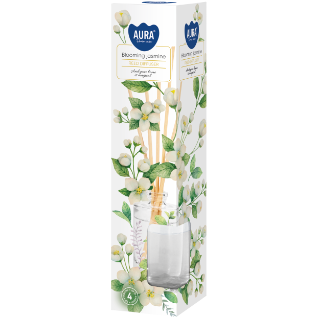 Vonný difuzér Kvitnúci jazmín - sklo 45ml