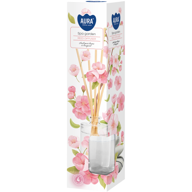Vonný difuzér SPA záhrada - sklo 45ml