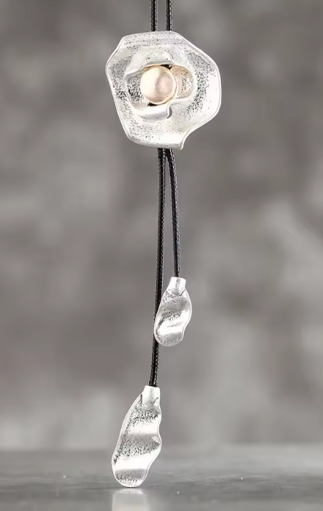 Dámsky dlhý náhrdelník Silver Rose