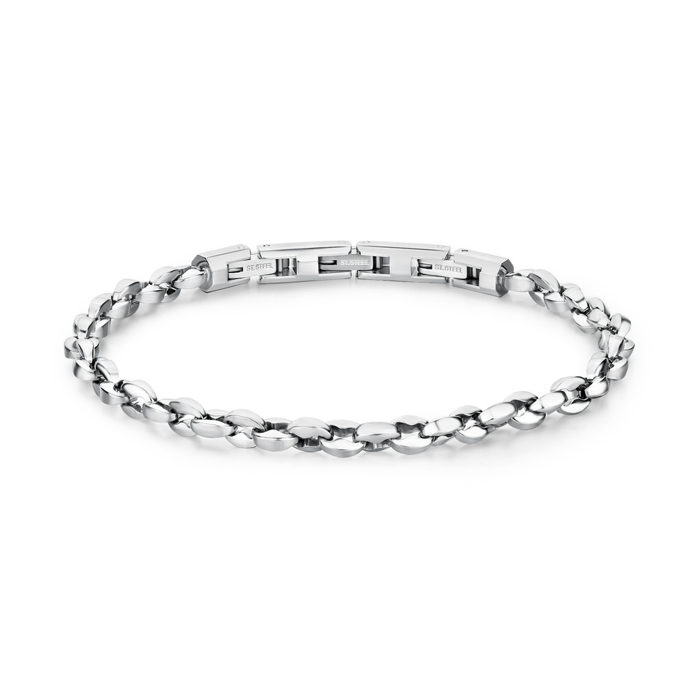 Náramok Brosway Riptide s článkami v tvare kávového zrna