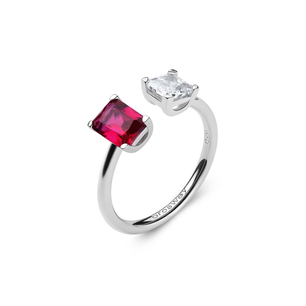 Prsten Brosway Fancy Passion Ruby FPR10 Velikost prstenu: 58mm