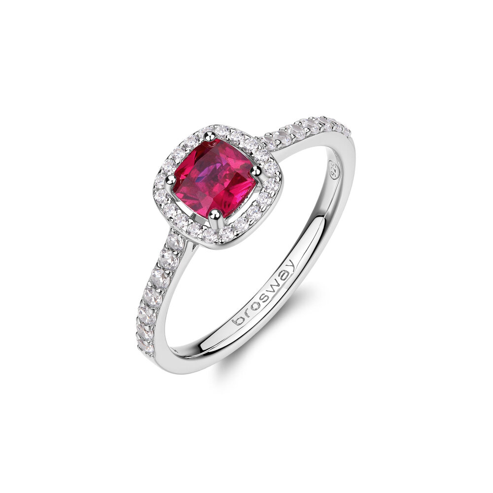 Prsten Brosway Fancy Passion Ruby FPR136 Velikost prstenu: 52mm