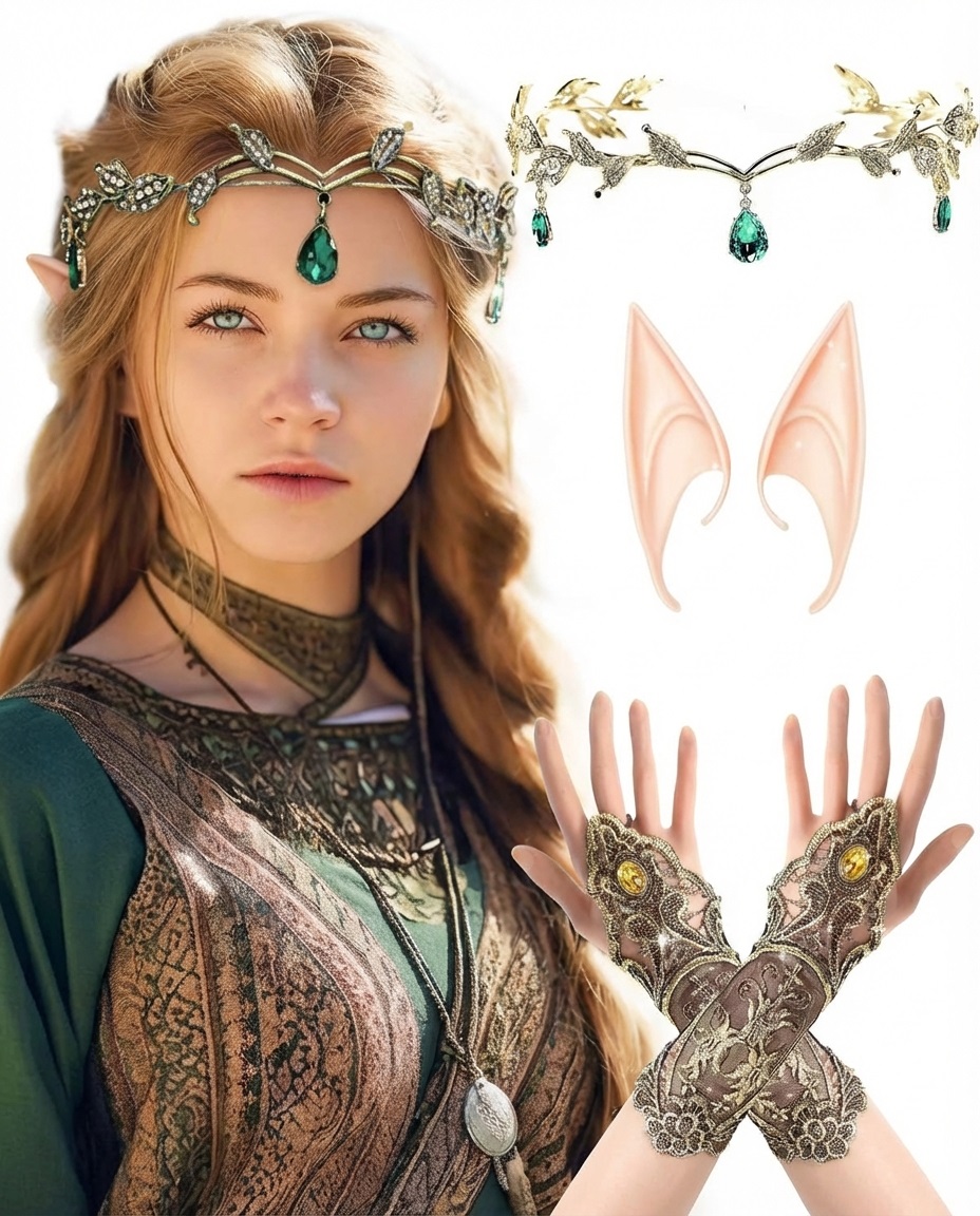 Fantasy elfie set 3 ks