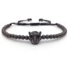 41970 unisex koralkovy naramek leopard
