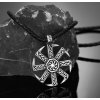 Pánský vikingský nerezový náhrdelník Kolovrat