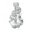Vintage korálek elektrická Kytara - Stříbro 925