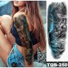 Voděodolné dočasné tetování 14-TBQ250