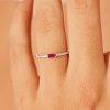 Prsten Brosway Fancy Passion Ruby FPR143- 1 Ks (Velikost prstenu 52mm)