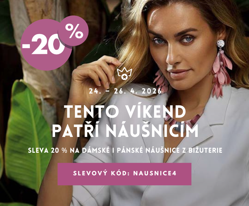 Akce bižuterie náušnice 04/26 mob.