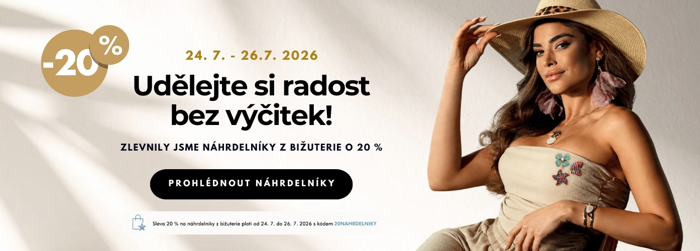 Akce bizu nahrdelniky 07/26