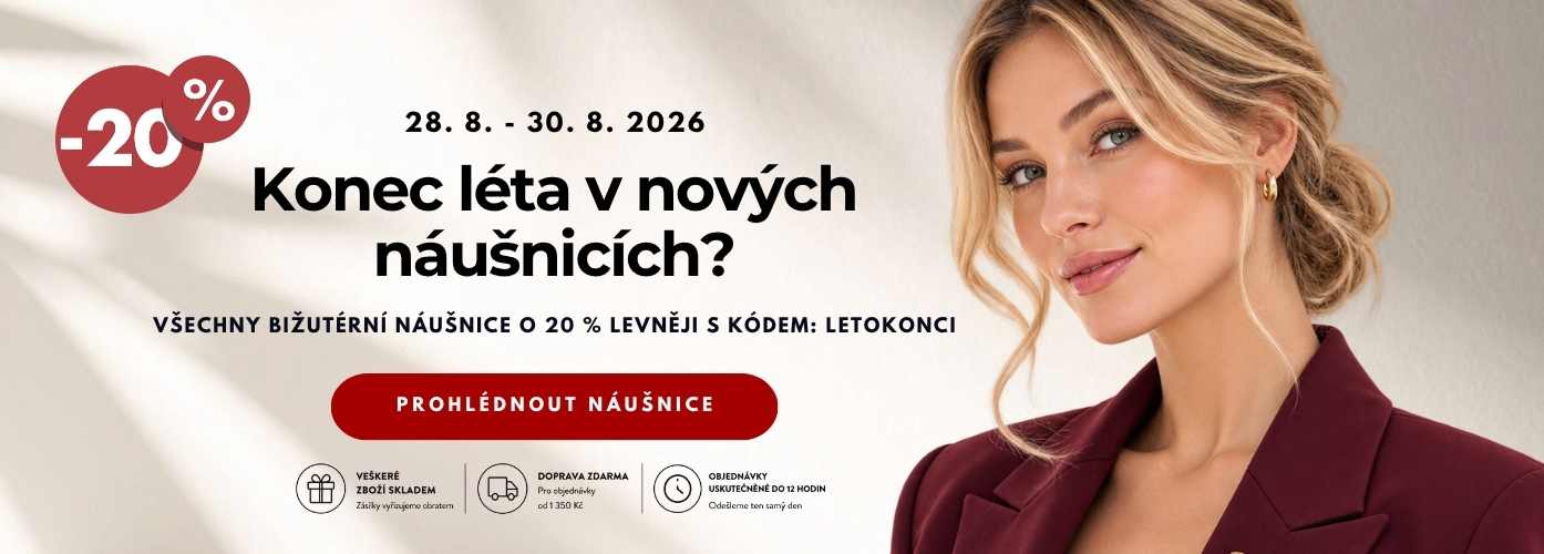 Akce náušnice bižuterie 08/26
