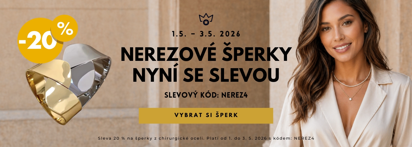 1.-3.5.2026 Akce nerez šperky