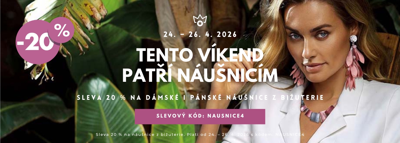 Akce bižuterie náušnice 04/26