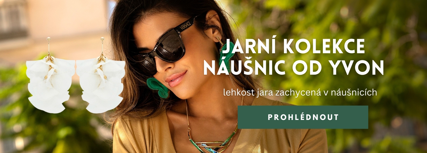 Jarní náušnce Yvon 2025