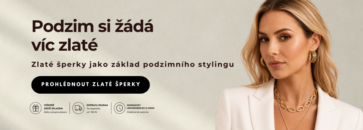 Podzim kolekce zlato 09/26