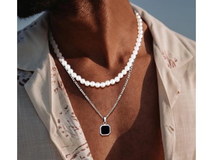 Módní sada náhrdelníků pro muže