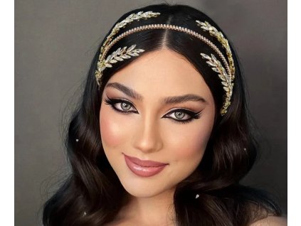 Krystalov elenka do vlas s vtvikami