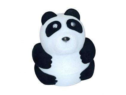 Sametová krabička na šperky Panda