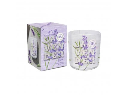 Vonná svíčka LAVENDER PURE bizuterie top