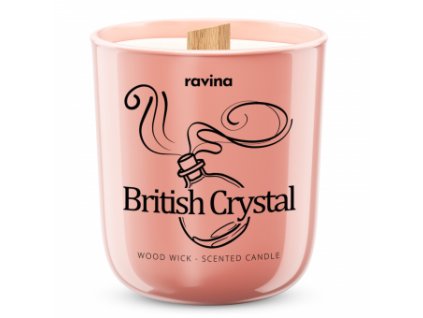 Sójová vonná svíčka ve skle British crystal - 175g bizuterie-top