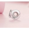 39627 1 koralek stopper detske nozky stribro 925