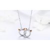 39717 nahrdelnik double cats stribro 925