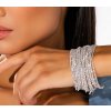 Luxusní dámský vícevrstvý náramek Crystal