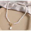 Vintage perlový náhrdelník White Pearl
