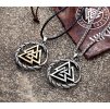 Náhrdelník z nerezové oceli s přívěskem "Ouroboros" a drakem