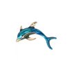 Stylová brož Delfín