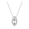 Stříbrný náhrdelník Metallic Teardrop – jemná kapka - Stříbro 925
