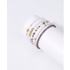 Jemný set korálkových náramků v boho stylu