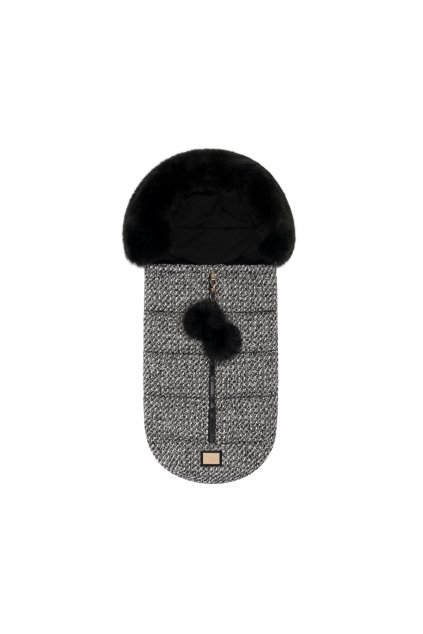 Zimní mini fusak - Black Tweed Premium Collection