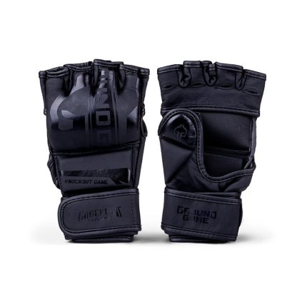 MMA rukavice Stripe Black Ground Game černá (Veľkosť S/M)