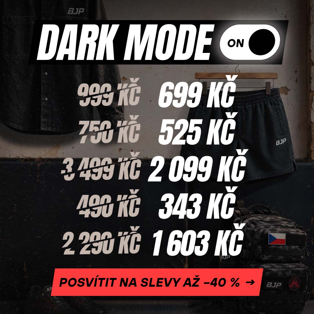 Dark Mode – slevy až −40 % na Blackout