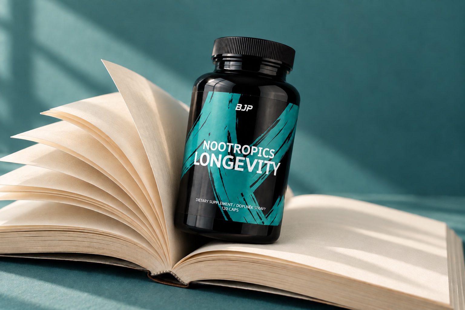 BJP Nootropics Longevity, 120 rostlinných kapslí
