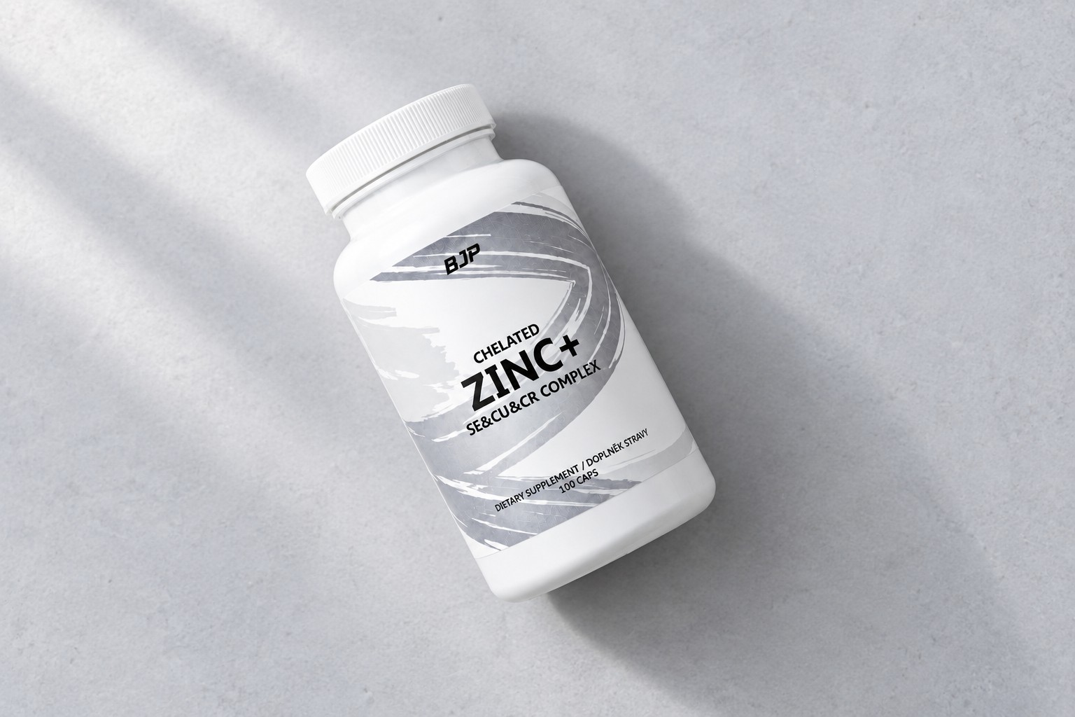 BJP Zinc Bisglycinate Complex 20 mg, 100 rostlinných kapslí