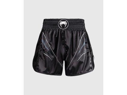 Venum Streamline Muay-Thai-Shorts - Schwarz/Weiß