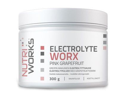 1.NW Electrolyte Worx 300g pink grapefruit 16184