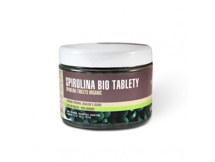 spirulina tablety bio