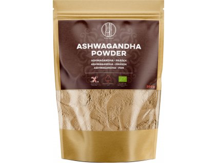 BrainMax Pure Ashwagandha BIO prášek, 200 g