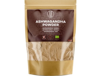 BrainMax Pure Ashwagandha BIO prášok, 200 g